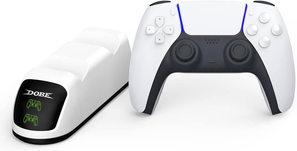 قاعدة شحن Dobe TP5-0515B - Charging Stand - For PS5 - White