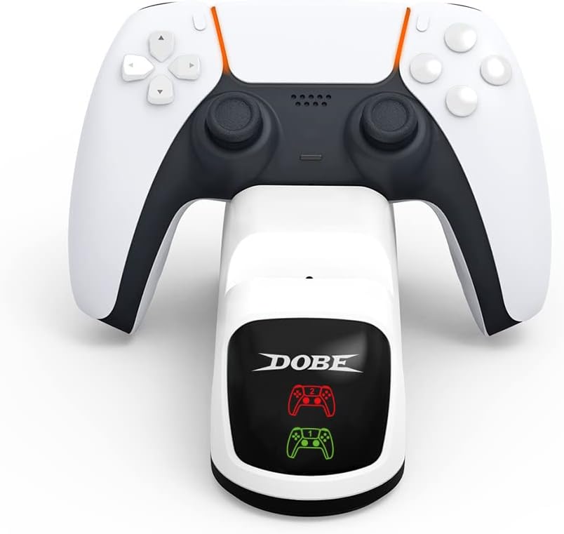 قاعدة شحن Dobe TP5-0515B - Charging Stand - For PS5 - White