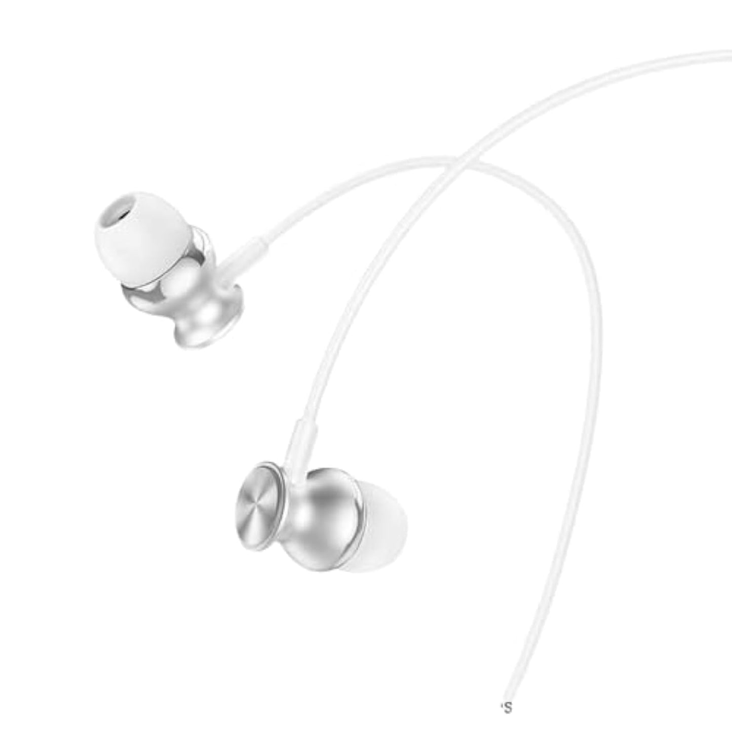سماعة اذن معدنية سلكية من جرين لايون, بمنفذ 3.5 ملم | Green Lion Metal Earphones 3.5MM