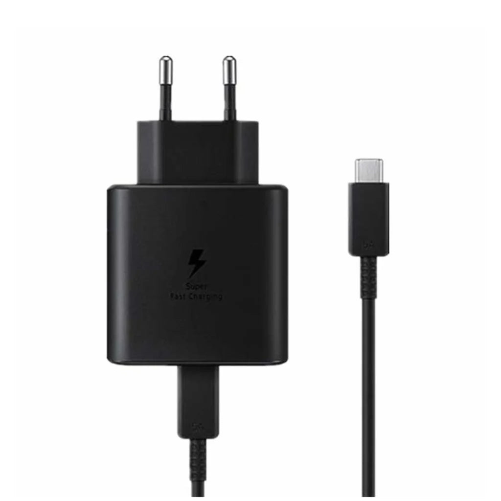 SAMSUNG 45W Power Adapter Cable Type-C to Type-C 1.8M -  كيبل محول الطاقة بقدرة 45 واط من النوع سي إلى النوع سي بطول 1.8 متر من سامسونج