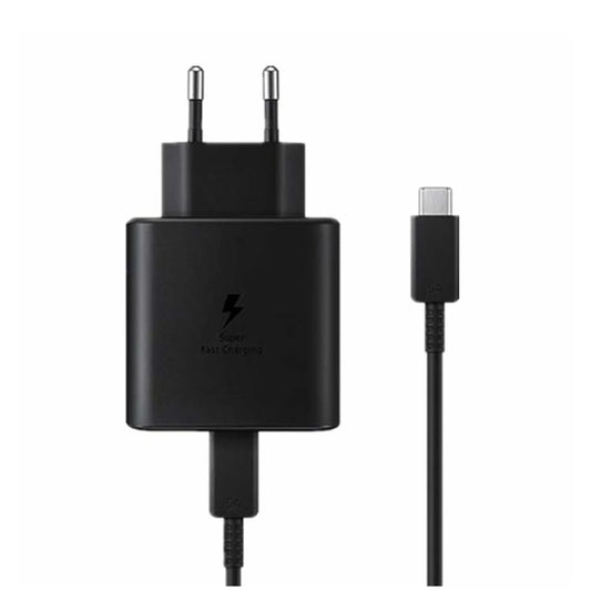 SAMSUNG 45W Power Adapter Cable Type-C to Type-C 1.8M -  كيبل محول الطاقة بقدرة 45 واط من النوع سي إلى النوع سي بطول 1.8 متر من سامسونج