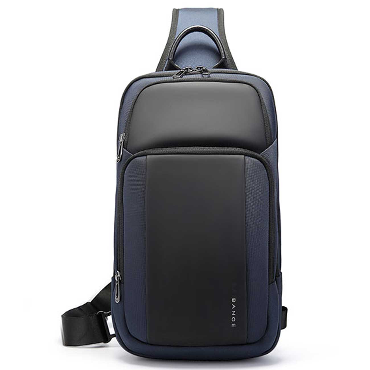 BANGE Wardon Light Anti-Theft Water-Resistant Sling Bag | حقيبة كتف مقاومة للماء ومضادة للسرقة من بانج, بسعة كبيرة وجيوب متعددة