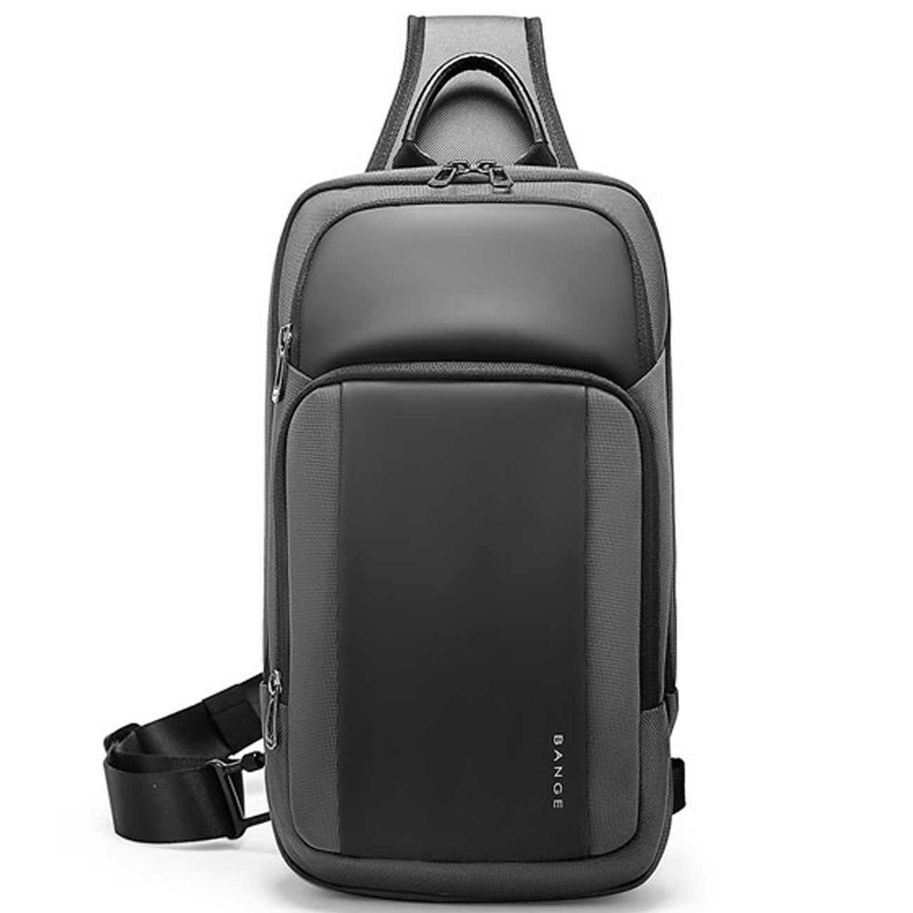 BANGE Wardon Light Anti-Theft Water-Resistant Sling Bag | حقيبة كتف مقاومة للماء ومضادة للسرقة من بانج, بسعة كبيرة وجيوب متعددة
