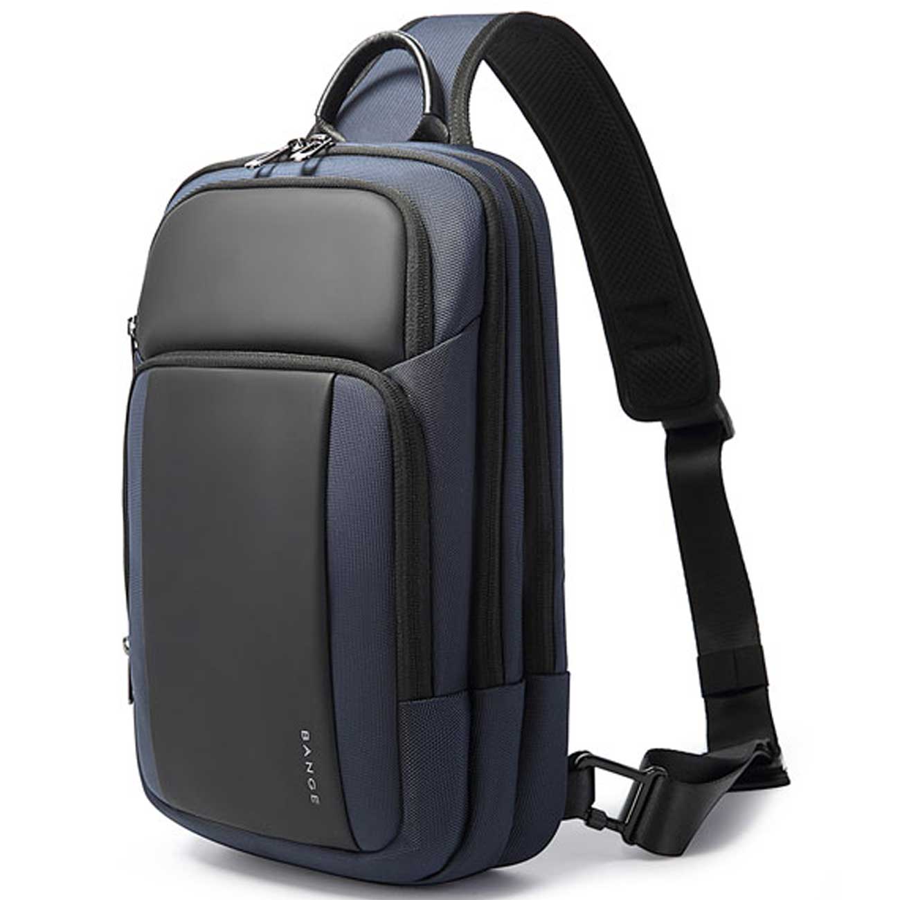 BANGE Wardon Light Anti-Theft Water-Resistant Sling Bag | حقيبة كتف مقاومة للماء ومضادة للسرقة من بانج, بسعة كبيرة وجيوب متعددة