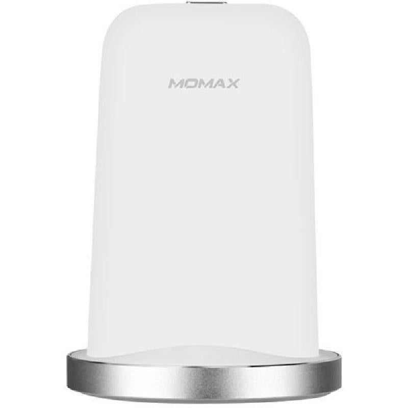 MOMAX UD5 10W Wireless Fast Charger, Qi-Certified Pad for iPhone & Android - شاحن موماكس يو دي 5 لاسلكي سريع 10 واط, متوافق مع ايفون واندرويد