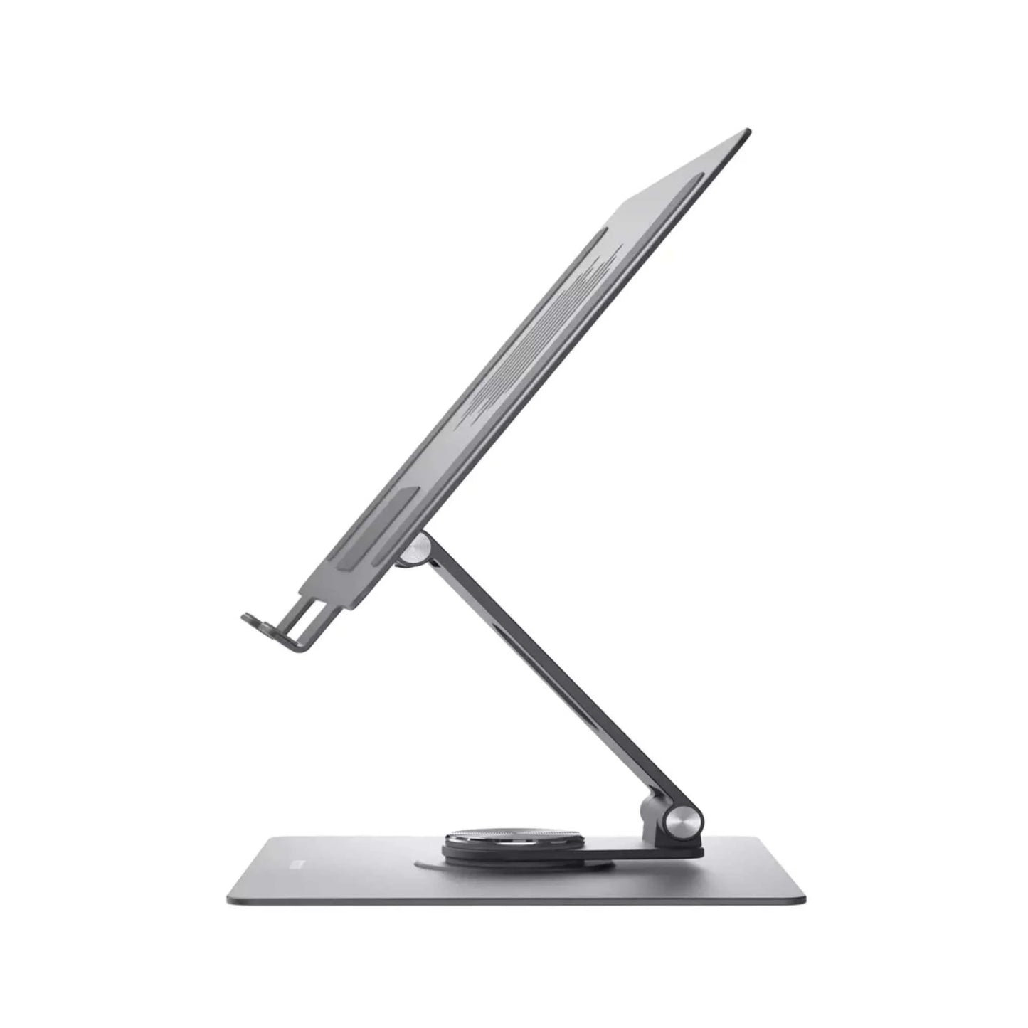 Momax Foldable & Rotatable Laptop Stand, Supports up to 17″ -   حامل لابتوب موماكس, دوار وقابل للطي, دعم حتى 17 بوصة