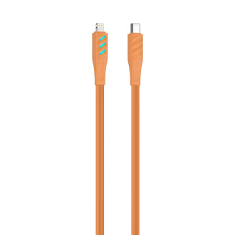 Havit CB6255 USB-C to Lightning Cable 1m with LED –  كيبل تايب سي الى لايتننغ سريع الشحن بطول 1متر من هافيت