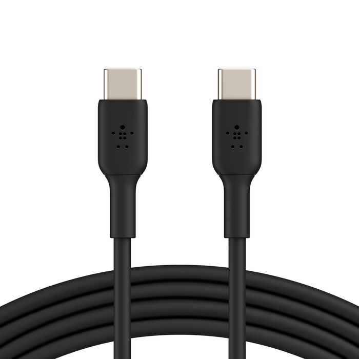 Belkin BoostCharge USB-C to USB-C 1M  - كيبل شحن سريع بتقنية البوست شارجر يو اس بي سي الى يو اس بي سي بطول 1 متر