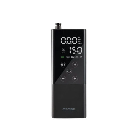 MOMAX ELECTRIC AIR PUMP Portable Air Pump with Flash IoT - موماكس منفاخ هواء كهربائي منفاخ هواء محمول مع فلاش