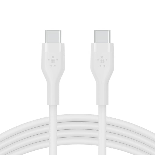 Belkin USB-C to USB-C Silicone Cable 1M - كيبل سيلكون تايب سي الى تايب سي من بيلكن