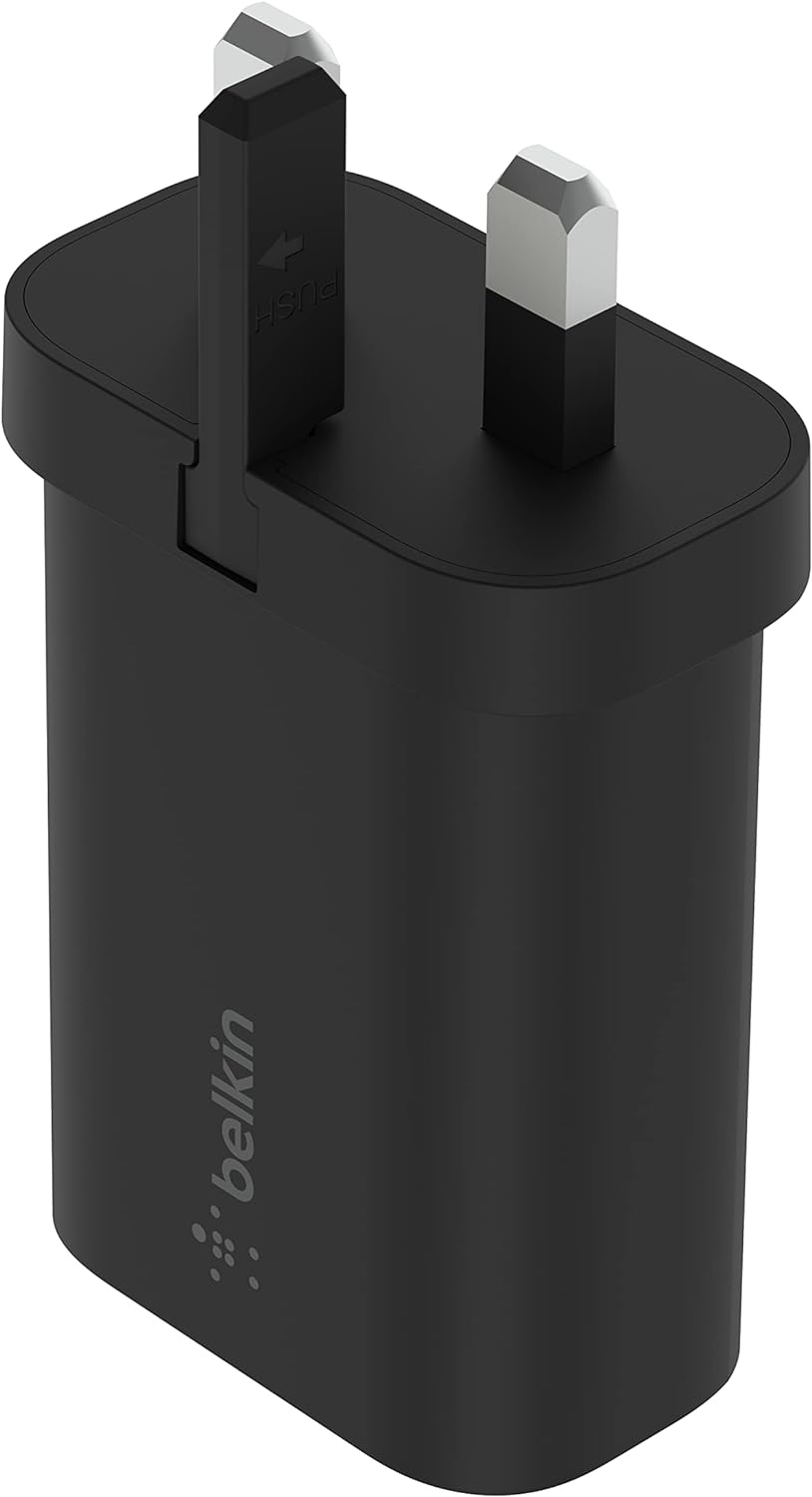 Belkin BoostCharge 25W Wall Chargers with PPS USB-C Power Delivery Fast Charger  - شاحن جداري بقوة 25 واط بتقنية البوست شارجر بمنفذ يو اس بي سي