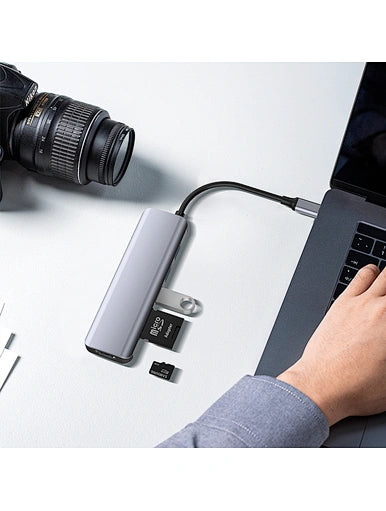WiWU Type C Adapter 7 in 1 For Macbook -  محول تايب سي 7 في 1 للماك بوك