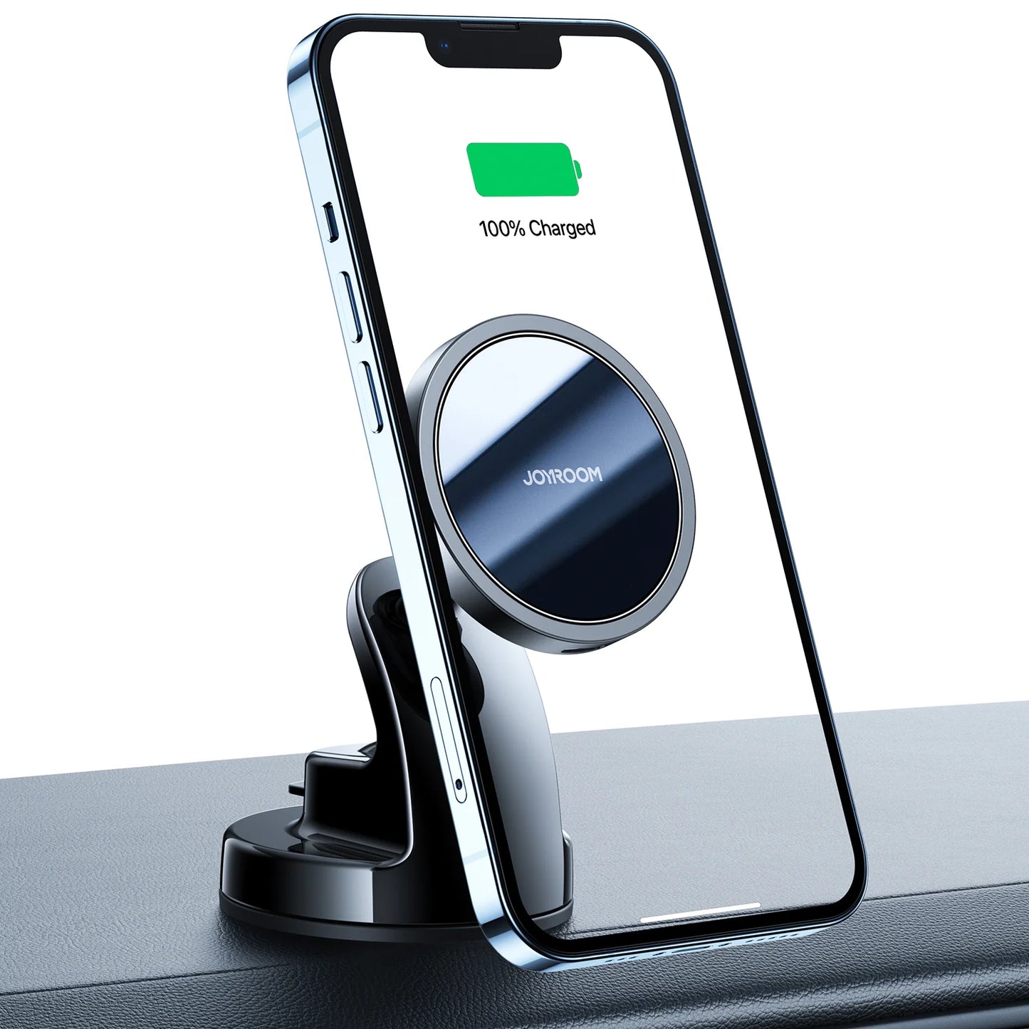 JOYROOM JR-ZS240 Magnetic Wireless Car Charge Holder Air Vent - JOYROOM JR-ZS240 حامل سيارة مغناطيسي مع شحن لاسلكي 15 واط
