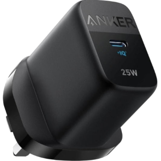 Anker 312 Charger 25W Ultra Compact Portable Charger - شاحن جداري بمنفذ يو اس بي سي بقدرة 25 واط