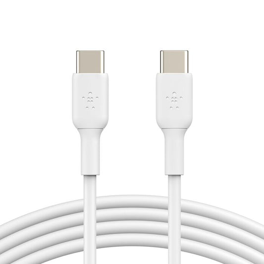 Belkin BoostCharge Cable USB-C to USB-C 2M - كيبل سريع الشحن من التايب سي الى التايب سي بطول 2متر