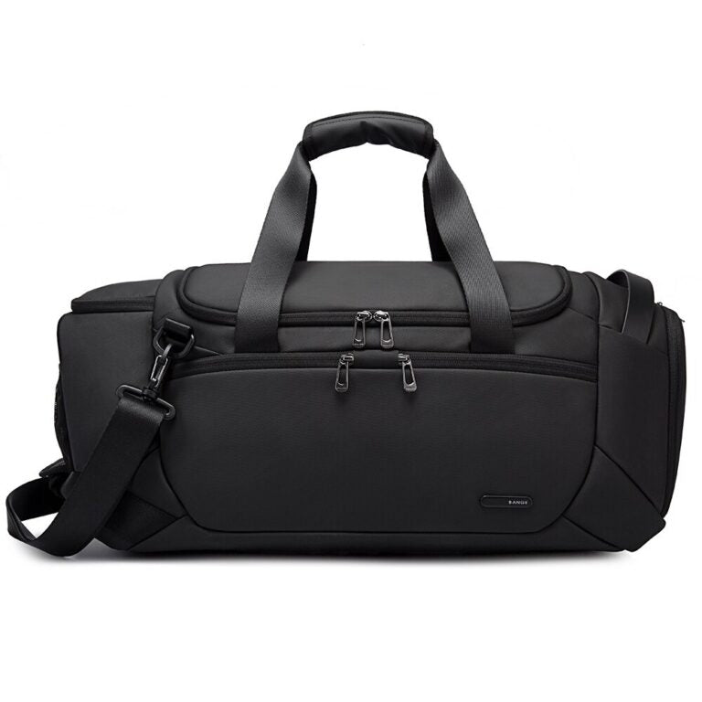 حقيبة بانجي ماكس للسفر والرياضة مقاومة للماء - اسود | BANGE Max Travel Bag – Black