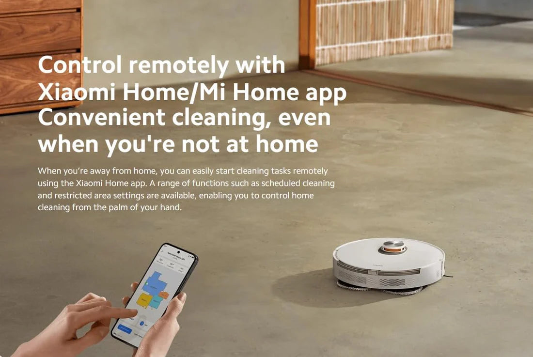 Xiaomi Robot Vacuum S20+ Smart Cleaning - روبوت المكنسة الكهربائية للتنظيف الذكي Xiaomi S20+
