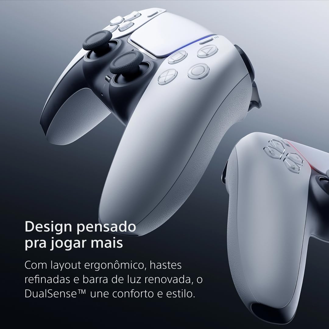 يد تحكم بلايستيشن 5 لاسلكية - PS5 DualSense Wireless Controller - White