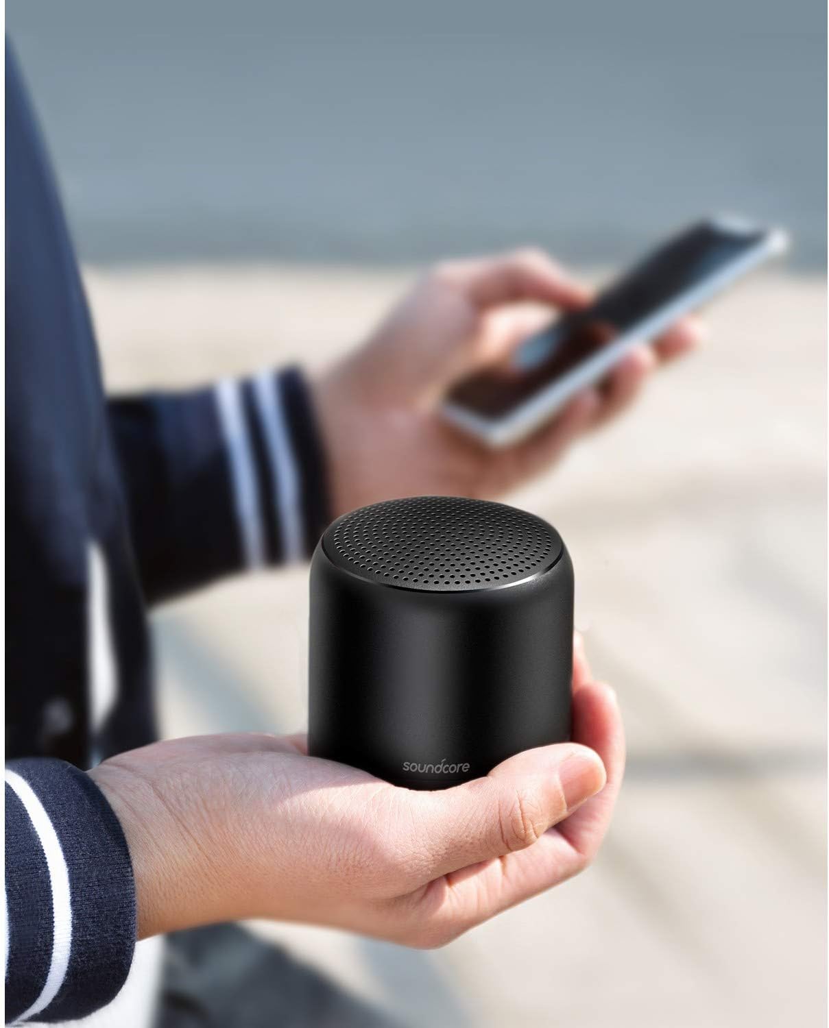 مكبر صوت بلوتوث من انكر ساوند كور ميني 2 - Anker SoundCore by Mini 2 Pocket Bluetooth Speaker UN