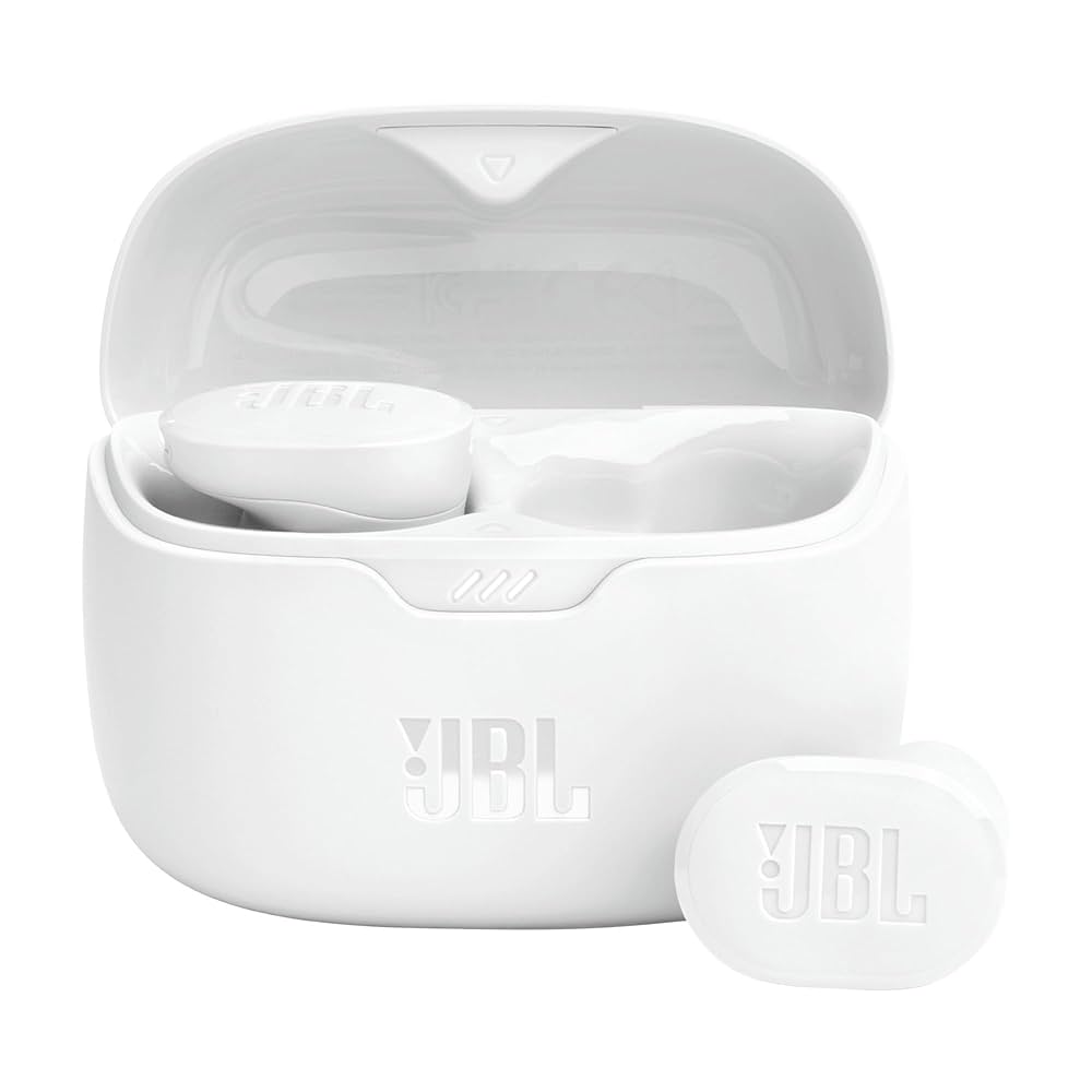 JBL Tune Buds True Wireless In-Ear Earbuds with Mic, 48 Hrs Playtime | سماعة جي بي ال تون بدز داخل الاذن لاسلكية مع مايكروفون, تشغيل حتى 48 ساعة