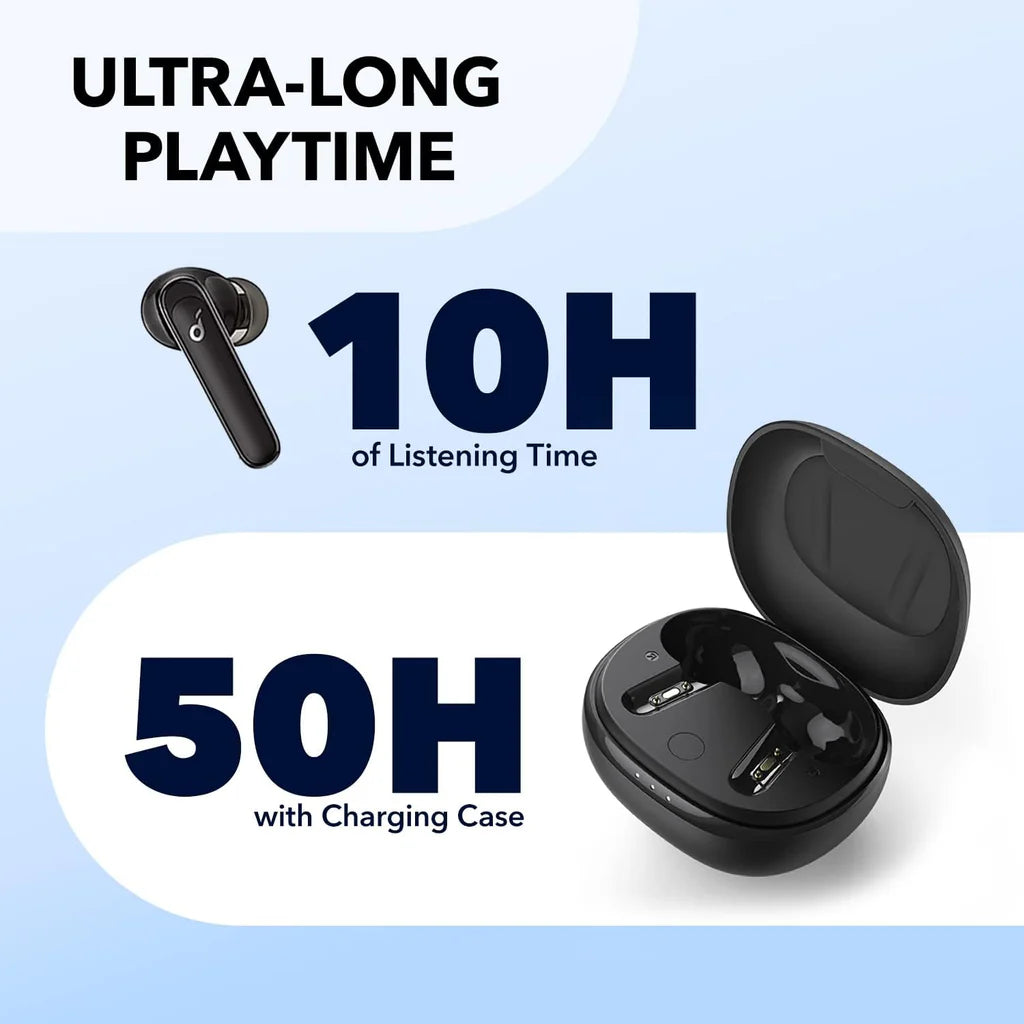 Anker Soundcore Life P3 True Wireless Earbuds - أنكر ساوندكور لايف سماعات أذن لاسلكية أسود