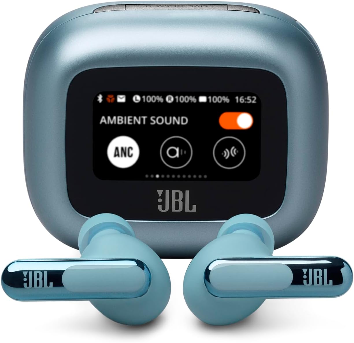 JBL Live Beam 3 True Wireless Earbuds Up to 48H Battery - سماعات لايف بيم 3 اللاسلكية داخل الاذن, بطارية حتى 48 ساعة