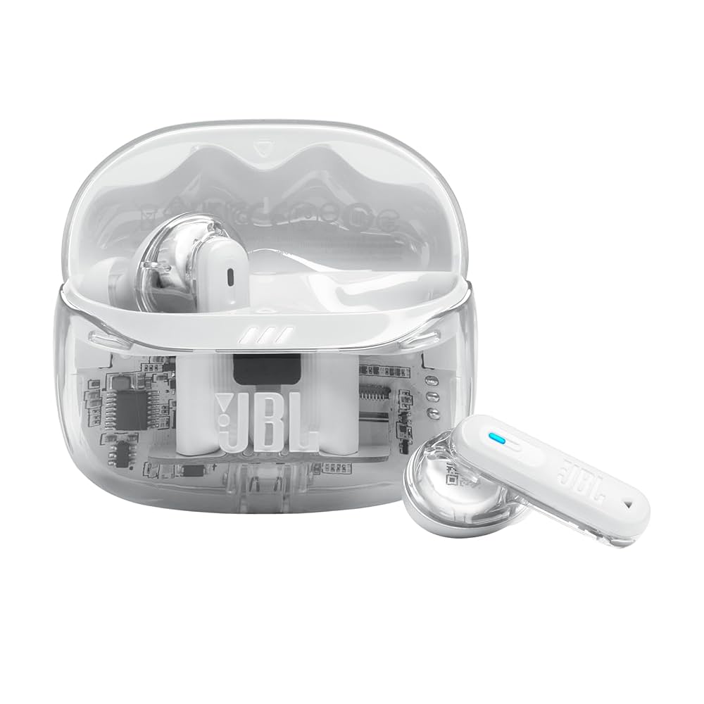JBL Tune Beam 2 True Wireless Noise Cancelling Earbuds, 48 Hours Playtime | سماعة جي بي ال تون بيم 2 داخل الاذن لاسلكية مع عزل ضوضاء, تشغيل حتى 48 ساعة