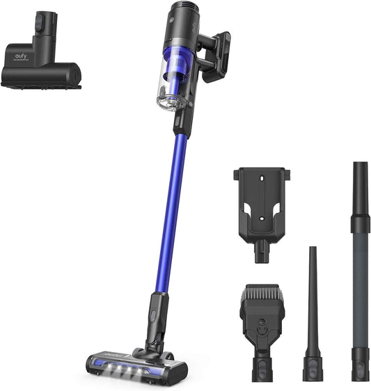 Eufy by Anker HomeVac S11 Go Cordless Stick Vacuum Cleaner Cordless 120W - يوفي مكنسة كهربائية هوم فاك  جو لاسلكية خفيفة الوزن بدون اسلاك بقوة شفط 120 واط من أنكر