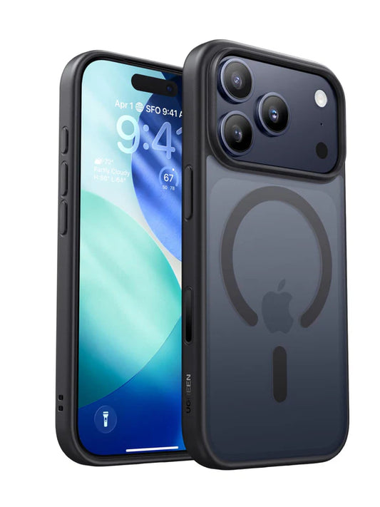 UGREEN Matte Magnetic Protective Case for iPhone 17 Pro Max | كفر يو جرين مغناطيسي مطفي لآيفون 17 برو ماكس
