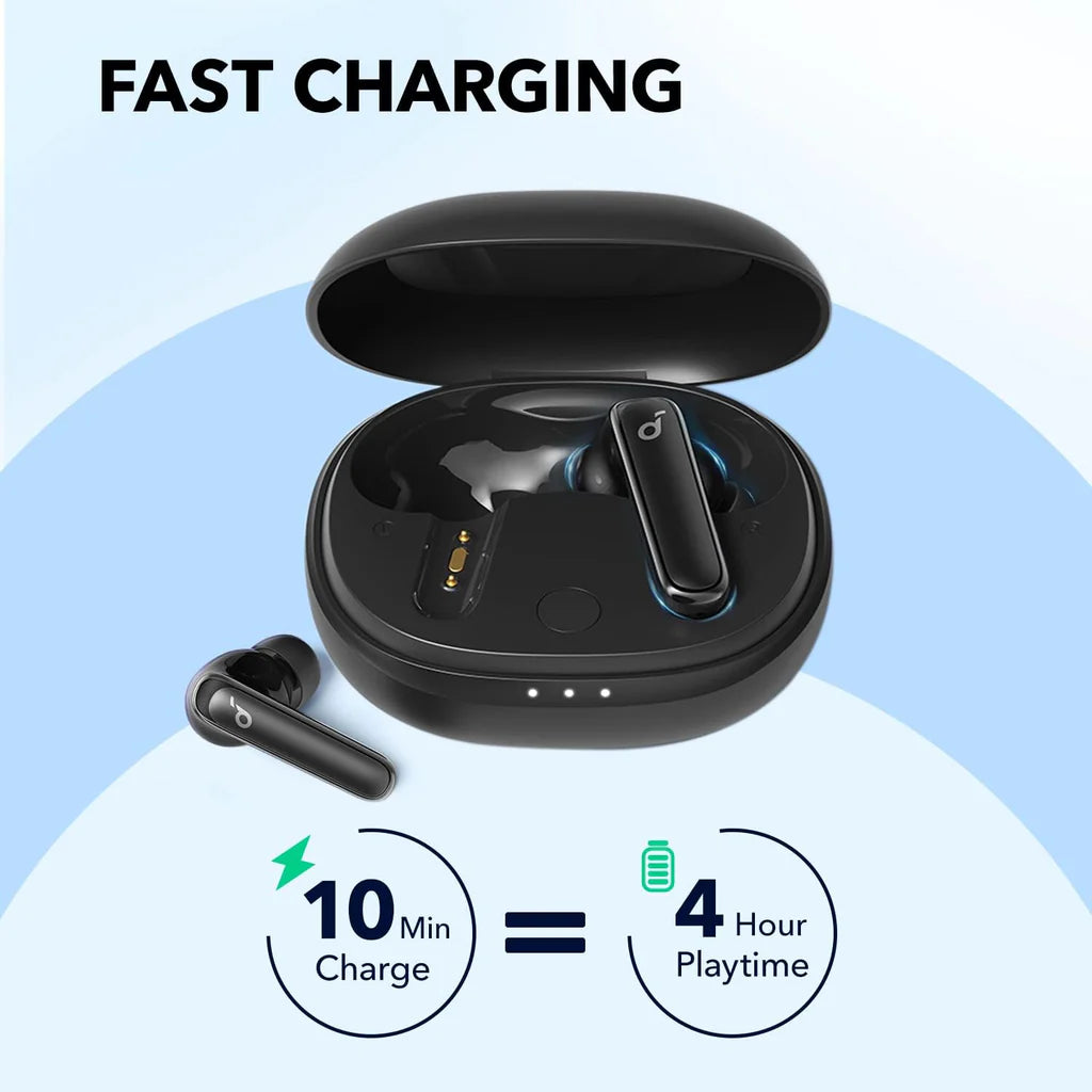 Anker Soundcore Life P3 True Wireless Earbuds - أنكر ساوندكور لايف سماعات أذن لاسلكية أسود