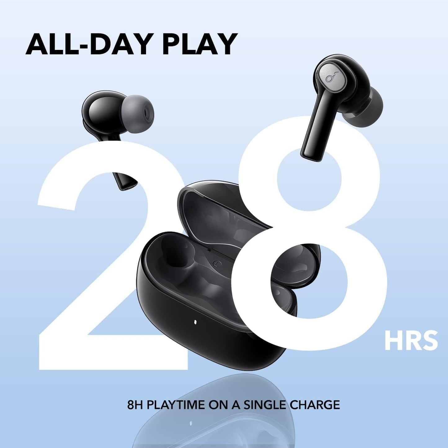 Soundcore by Anker Life P2i True Wireless Earbuds Bluetooth 5.2 - ساوند كور سماعات اذن لاسلكية لايف بي 2 اي من انكر بلوتوث  5.2