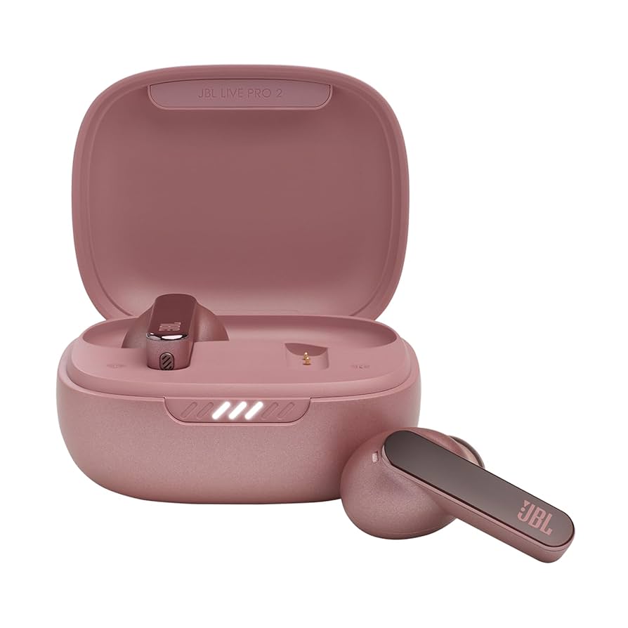 JBL Live Pro 2 True Wireless Noise Cancelling Earbuds, 40H Playtime | سماعة جي بي ال لايف برو 2 لاسلكية مع ميزة الغاء الضوضاء, تشغيل حتى 40 ساعة
