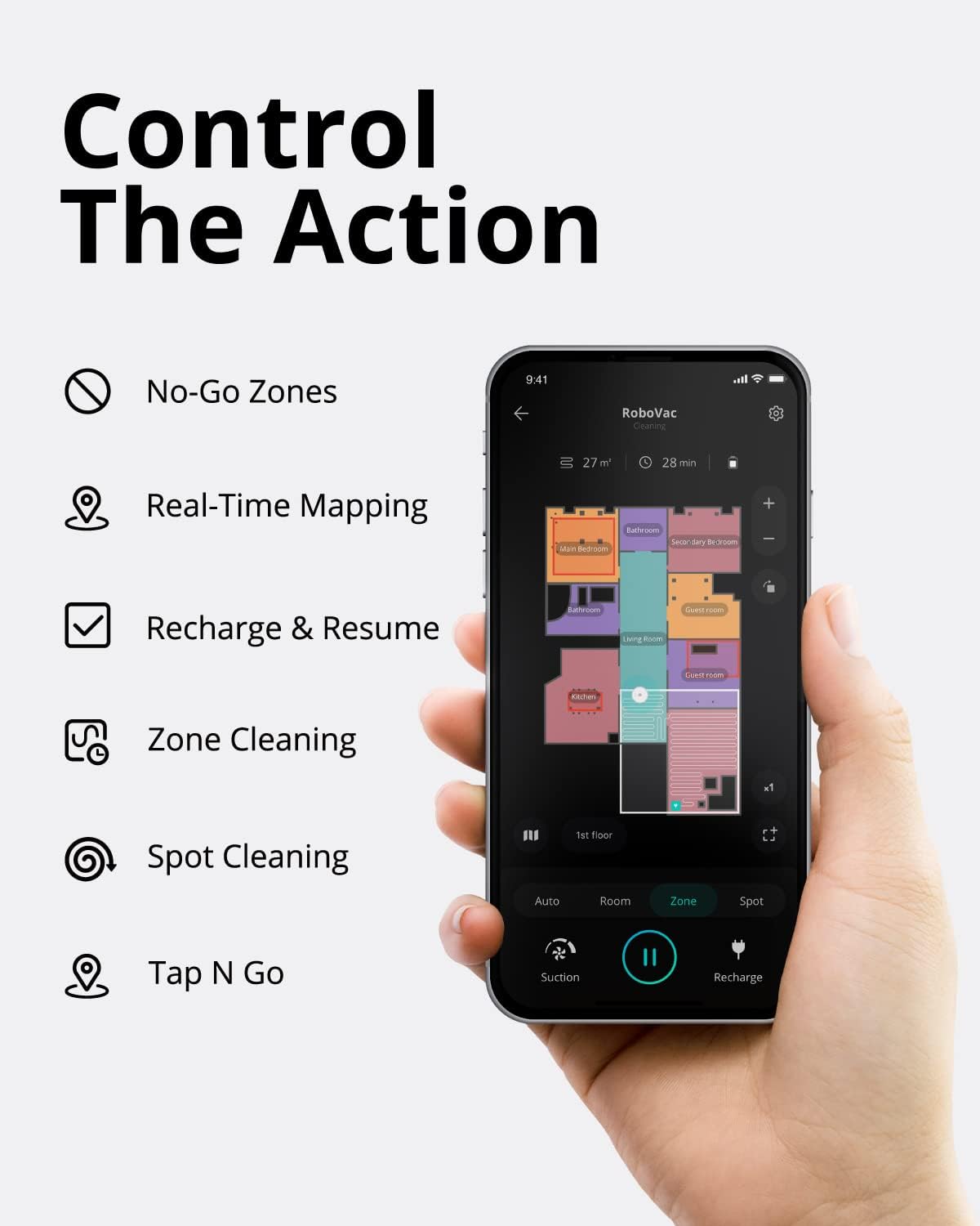 Eufy by Anker Robovac X8 Hybrid - يوفي روبوفاك اكس8 هايبرد نت من أنكر