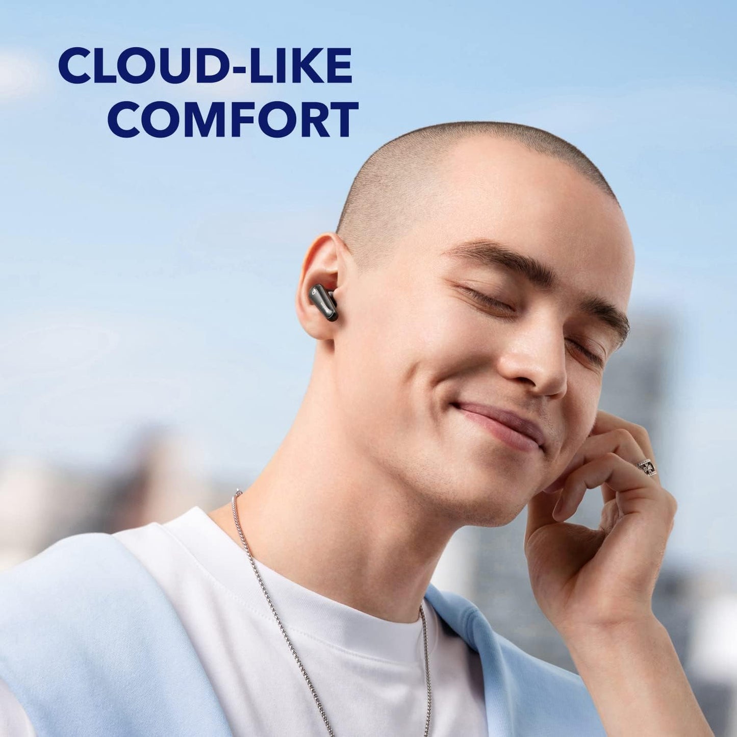 ساوند كور سماعات اذن ليبرتي 4 من انكر بخاصية الغاء الضوضاء - Soundcore by Anker Liberty 4 Noise Cancelling Earbuds True Wireless Earbuds with ACAA 3.0