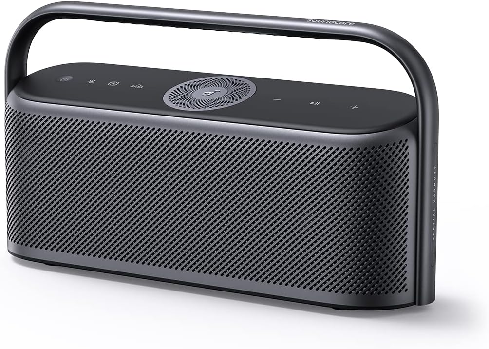 ساوند كور مكبر صوت بلوتوث محمول من موشن صوت مكاني عالي الدقة مع صوت لاسلكي 50 واط من أنكر - Anker Soundcore Motion X600 Portable Bluetooth Speaker Hi-Res Spatial Audio with Wireless 50W Sound