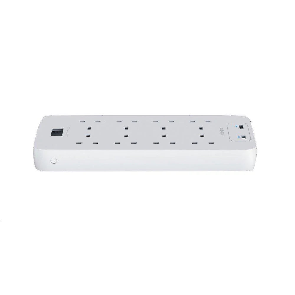 Anker Power Extension Strip 8‑Port + 2 USB-A ports | وصلة طاقة انكر, 8 منافذ طاقة AC ومنفذين USB-A