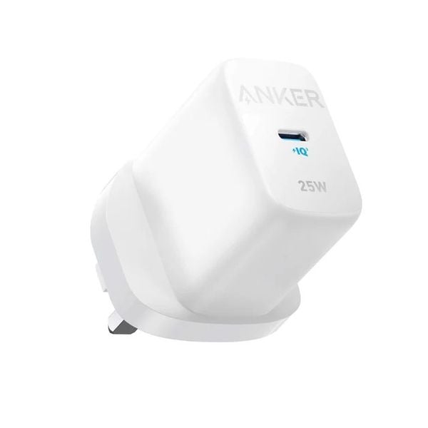 Anker 312 Charger 25W Ultra Compact Portable Charger - شاحن جداري بمنفذ يو اس بي سي بقدرة 25 واط