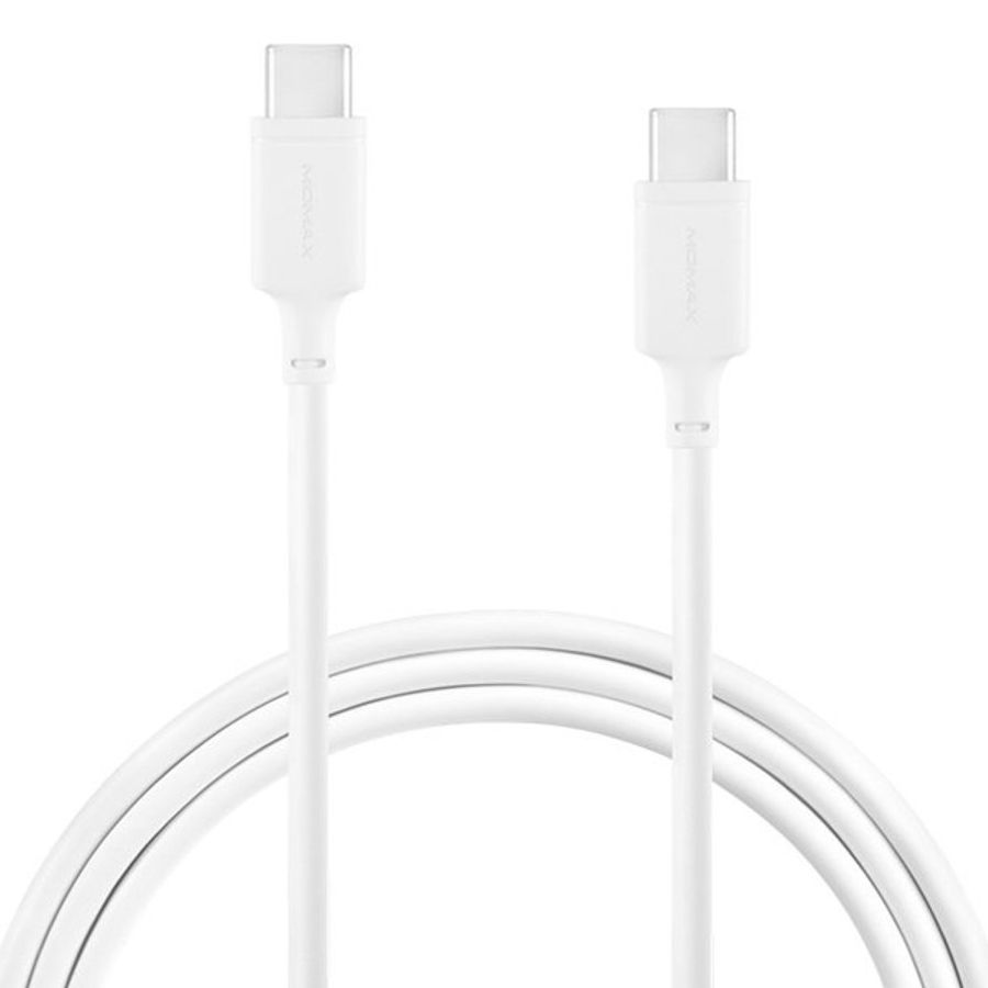 Momax Zero USB‑C to USB‑C PD 100W Cable, 1 m - كيبل موماكس زيرو, USB-C الى USB-C, بقوة 100 واط, طول 1م