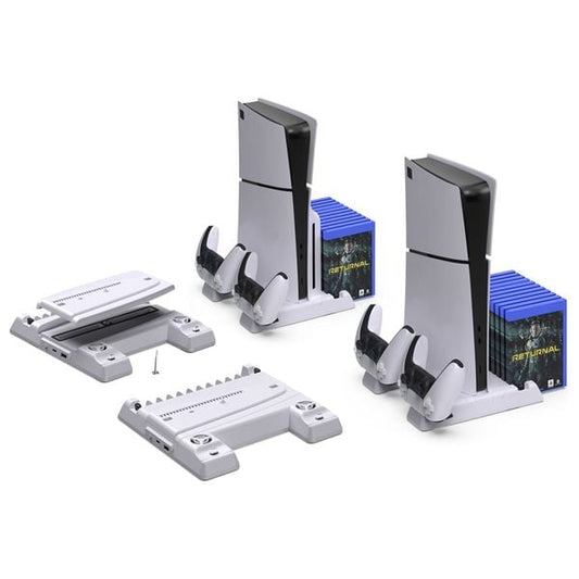 قاعدة تبريد متعددة الوظائف دوبي TP5-3537 - أبيض | Dobe TP5-3537 Multifunctional Cooling Stand - White