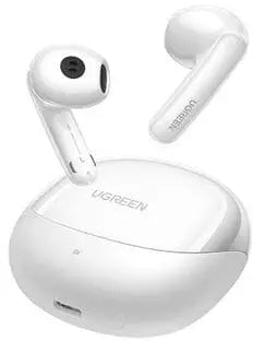 UGREEN HiTune H6 Pro Hybrid Active Noise Cancelling Earbuds White - سماعات يوجرين اتش 6 برو إلغاء ضوضاء نشط أبيض