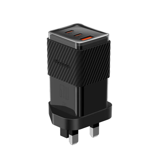Mcdodo 67W Dichromatic GaN 5 Mini Fast Charger - شاحن جداري بشحن سريع قدرة 67واط من مكدودو