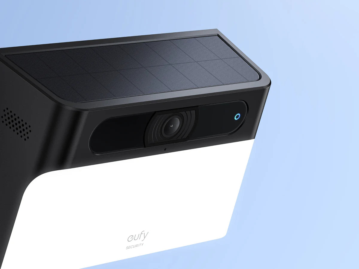 Anker Eufycam S120 Solar Wall Light Cam, 2K Security Camera with Motion Sensor | كاميرا مراقبة خارجية مع ضوء جداري من انكر يوفي S120, دقة 2K, كشف ذكي للحركة