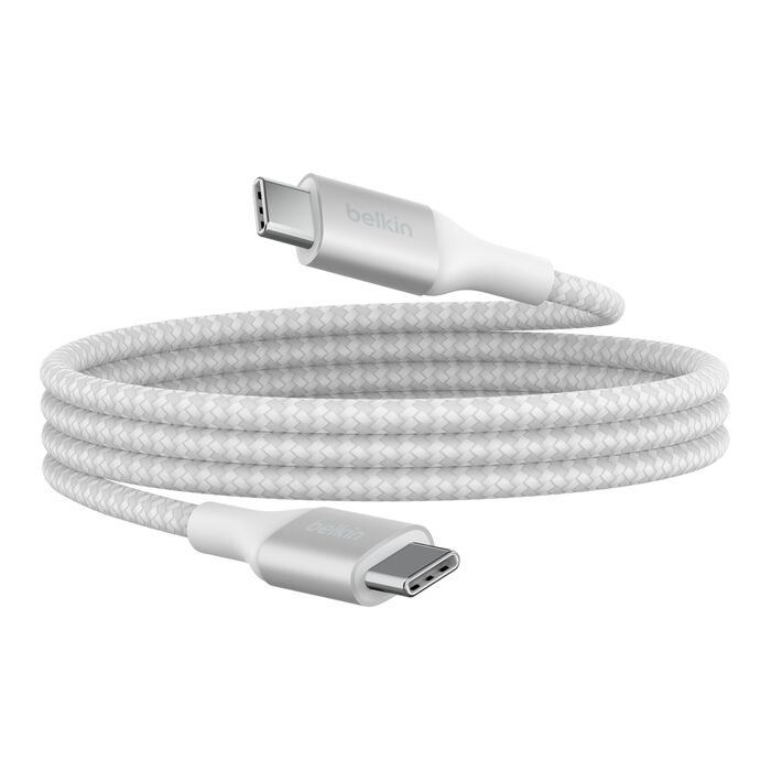 Belkin BoostCharge USB-C to USB-C Cable 240W - كيبل سريع الشحن تايب سي بقدرة 240واط