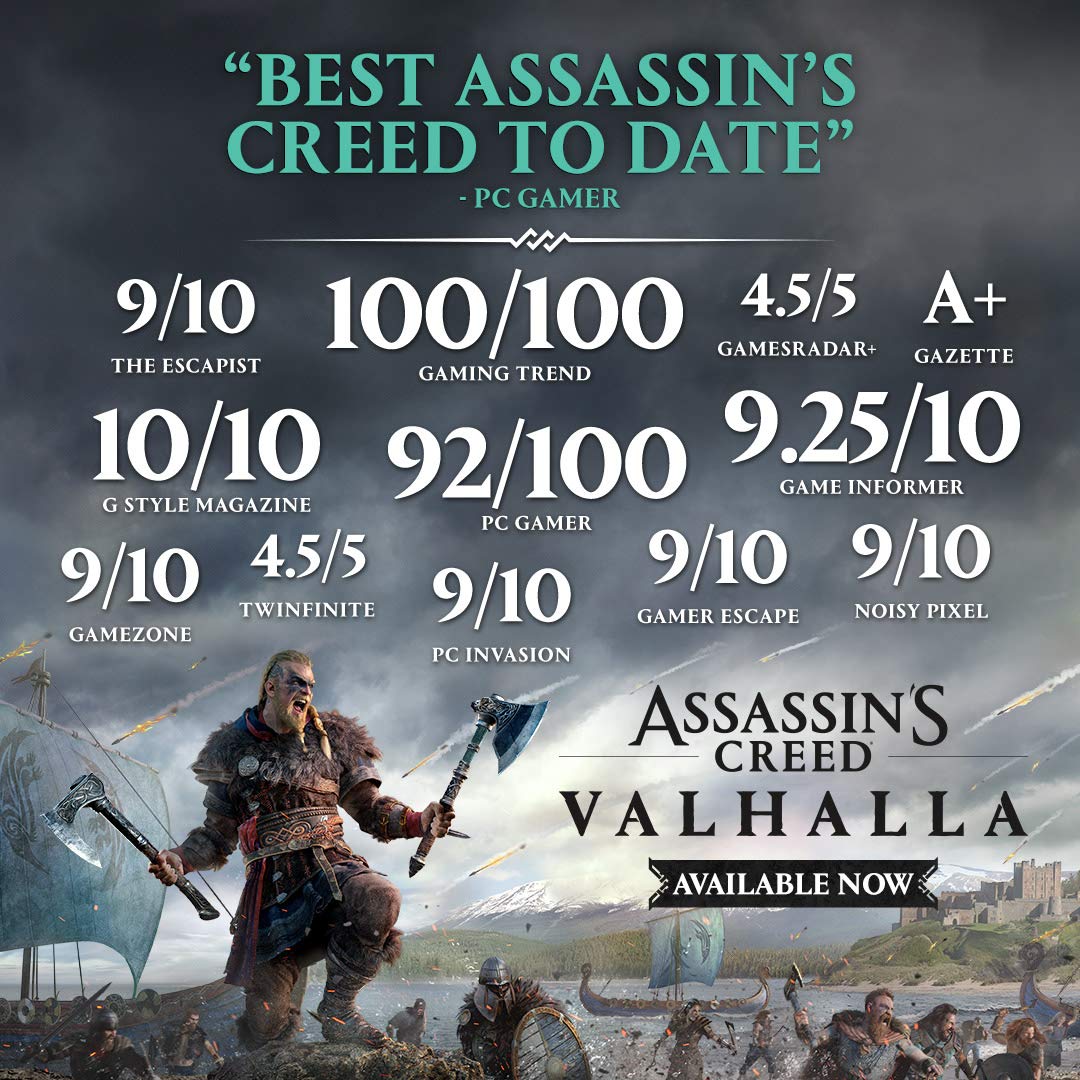لعبة أساسنز كريد فالهالا - PS4 - Assassin's Creed Valhalla