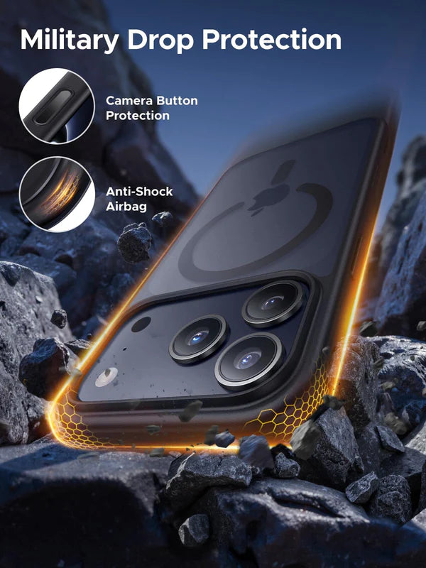 UGREEN Matte Magnetic Protective Case for iPhone 17 Pro Max | كفر يو جرين مغناطيسي مطفي لآيفون 17 برو ماكس