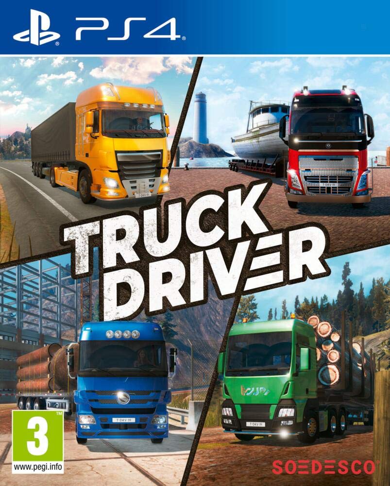 لعبة سائق الشاحنة - Sony Truck Driver - PS4 Game