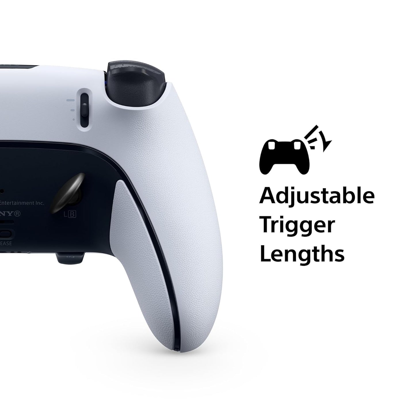 يد تحكم بلايستيشن 5 - PS5 - Joystick DualSense Edge Wireless Controller - White