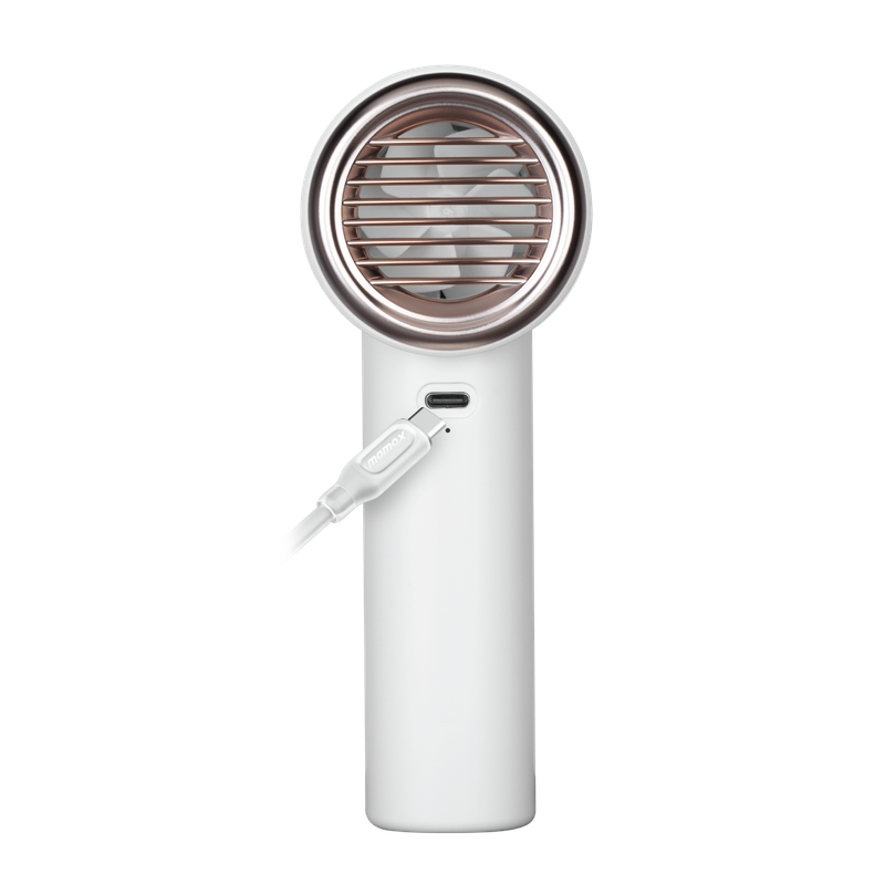 Momax Ultra Freeze Portable Icy Cooling Fan - مروحة موماكس الترا فريز المحمولة, تبريد فوري بتقنية الهواء الجليدي