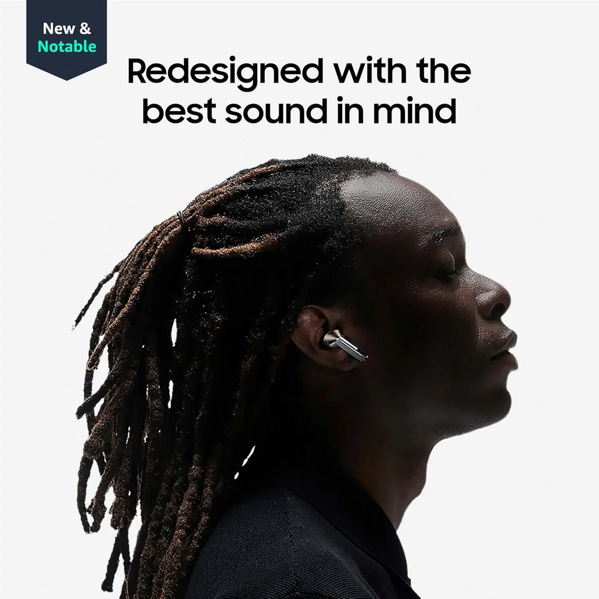 SAMSUNG Galaxy Buds 3 Pro Enhanced Sound & AI Noise Cancelling - سماعات سامسونج جالكسي بودز 3 برو بتقنية الصوت المعزز وإلغاء الضوضاء بالذكاء الاصطناعي