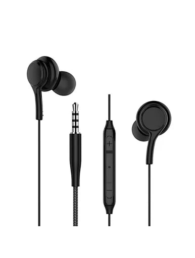 WiWU 3.5mm Audio Jack Stereo Earbuds Widely compatible 3.5mm Earphone with Microphone -   سماعات أذن استريو متوافقة على نطاق واسع 3.5 ملم سماعة مع ميكروفون من ويوو